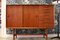 Danish Teak Cabinet with Sliding Doors and Drawers 1