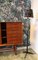Danish Teak Cabinet with Sliding Doors and Drawers 10