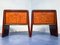 Tables de Chevet Mid-Century par Guglielmo Ulrich, Italie, 1950s, Set de 2 4