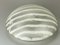 Space Age Ceiling Lamp in Glass from Peill & Putzler, 1970s 4
