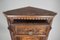 Walnut Root Corner Cabinet 7