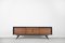 Modernes skandinavisches Mid-Century Sideboard aus Birke mit Nussholzfront, 1960er 1