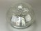 Mid-Century Space Age Ceiling Flush Mount in Glass 4