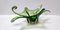 Mid-Century Green Murano Glass Bowl or Centerpiece, Italy, Image 7