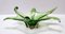 Mid-Century Green Murano Glass Bowl or Centerpiece, Italy 5