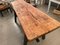 Antique Beech Dining Table or Desk, Image 4