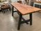 Antique Beech Dining Table or Desk, Image 12