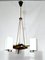 Mid-Century Three Arm Chandelier from Stilnovo, 1950s 15