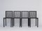 First Edition Slat Dining Chairs by Ruud Jan Kokke, 1980s, Set of 4 1