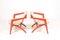 Lounge Chairs Model GE460 by Hans Wegner for Getama, 1970s, Set of 2 5
