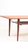 Midcentury Low Table in Solid Teak and Cane by White & Mølgaard, Made in Denmark From France & Søn / France & Daverkosen 5
