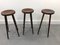 Spanish Bar Stools, 1960s, Set of 3, Image 9