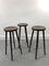 Spanish Bar Stools, 1960s, Set of 3 11