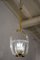 Art Deco Vintage Murano Glass Chandelier with 1 Light, 1930s 2