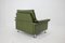 Green Leather Armchair, Germany, 1970s, Image 6