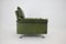 Green Leather Armchair, Germany, 1970s 5