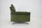 Green Leather Armchair, Germany, 1970s, Image 5