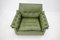 Green Leather Armchair, Germany, 1970s 7