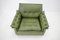Green Leather Armchair, Germany, 1970s, Image 7