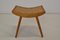 Mid-Century Wooden Footstool, 1960s, Image 3