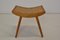 Repose-Pieds Mid-Century en Bois, 1960s 3