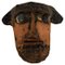 Hand-Painted Stoneware Face Mask by Niels Helledie, Denmark, Image 1