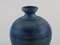 Glasierte Keramikvase von Upsala-Ekeby, 1965 3