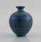 Vase en Céramique Vernie de Upsala-Ekeby, 1965 5