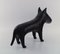 Escultura Bull Terrier inglés grande de gres, Imagen 4