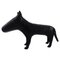 Escultura Bull Terrier inglés grande de gres, Imagen 1