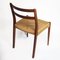 Vintage Teak Papercord Dining Chair by Soren Ladefoged for S L Mobler, 1960s 5