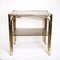 Vintage Faux Bamboo Brass Coffee Table, 1970s 4