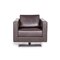Dark Brown Solid Wood Park Leather Armchair from Vitra, Image 6