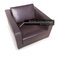 Dark Brown Solid Wood Park Leather Armchair from Vitra, Image 4