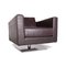Dark Brown Solid Wood Park Leather Armchair from Vitra, Image 7