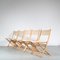 Scandinavian Beech Folding Chair, 1970s 2