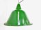 Large Vintage Industrial Green Enamel Pendant Light, 1960s 8