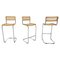 Barstools in the Style of Marcel Breuer, 1970s Set of 3 4