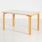 Vintage Beech Table by Magnus Olesen, Image 2