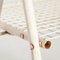 Silla plegable vintage blanca, Imagen 7