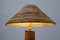 Lampes de Bureau Modernes en Laiton et Bambou, Italie, Set de 2 6