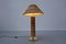 Modern Italian Brass and Bamboo Table Lamps, Set of 2 5