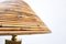 Modern Italian Brass and Bamboo Table Lamps, Set of 2 8