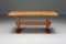 Rustic Minimalist Design Dining Writing Table by Alvar Aalto, 1960s 2