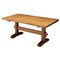 Rustic Minimalist Design Dining Writing Table by Alvar Aalto, 1960s, Image 1