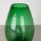 Green Bubble Sommerso Bullicante Murano Glass Vase, Italy, 1970s 7