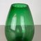 Green Bubble Sommerso Bullicante Murano Glass Vase, Italy, 1970s, Image 7