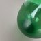 Green Bubble Sommerso Bullicante Murano Glass Vase, Italy, 1970s 9