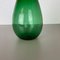 Green Bubble Sommerso Bullicante Murano Glass Vase, Italy, 1970s, Image 4