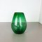 Green Bubble Sommerso Bullicante Murano Glass Vase, Italy, 1970s, Image 3